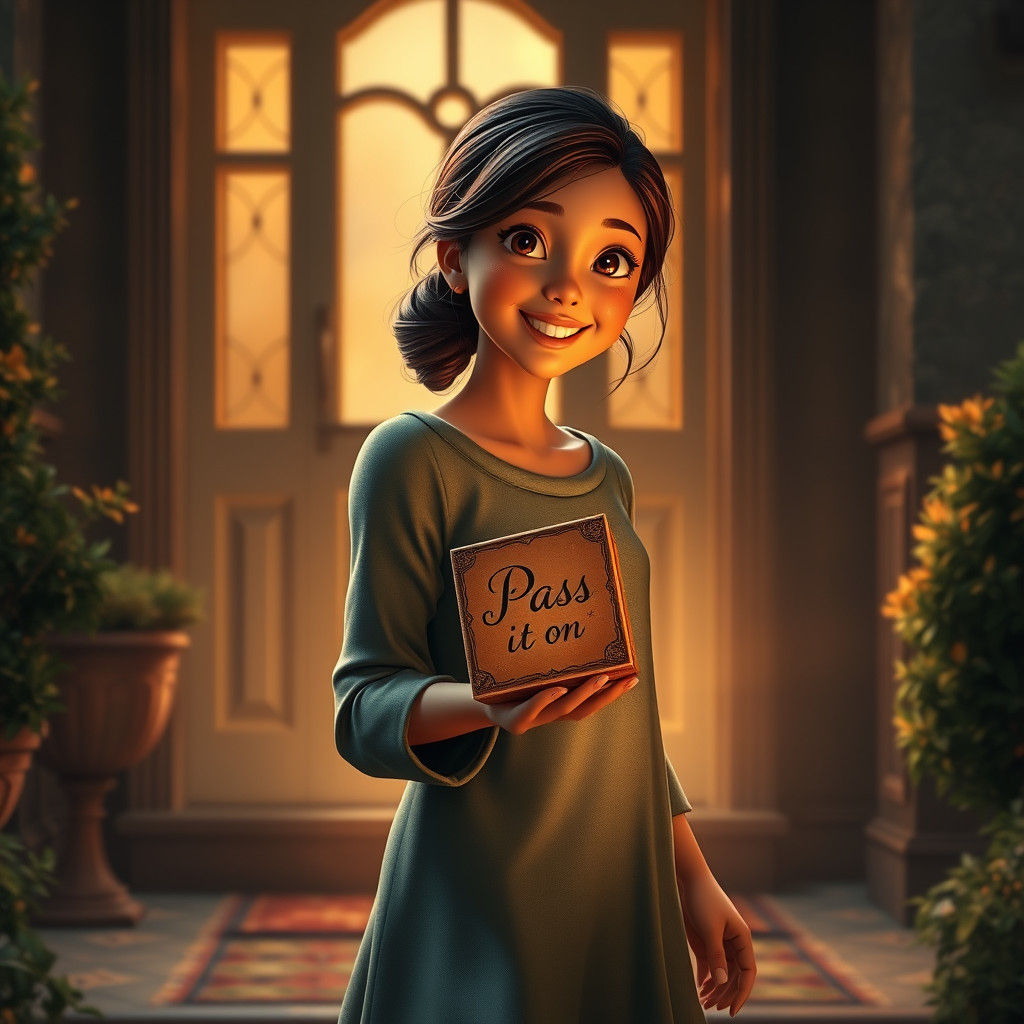 Warm Smile of Kindness in a Fantastical World