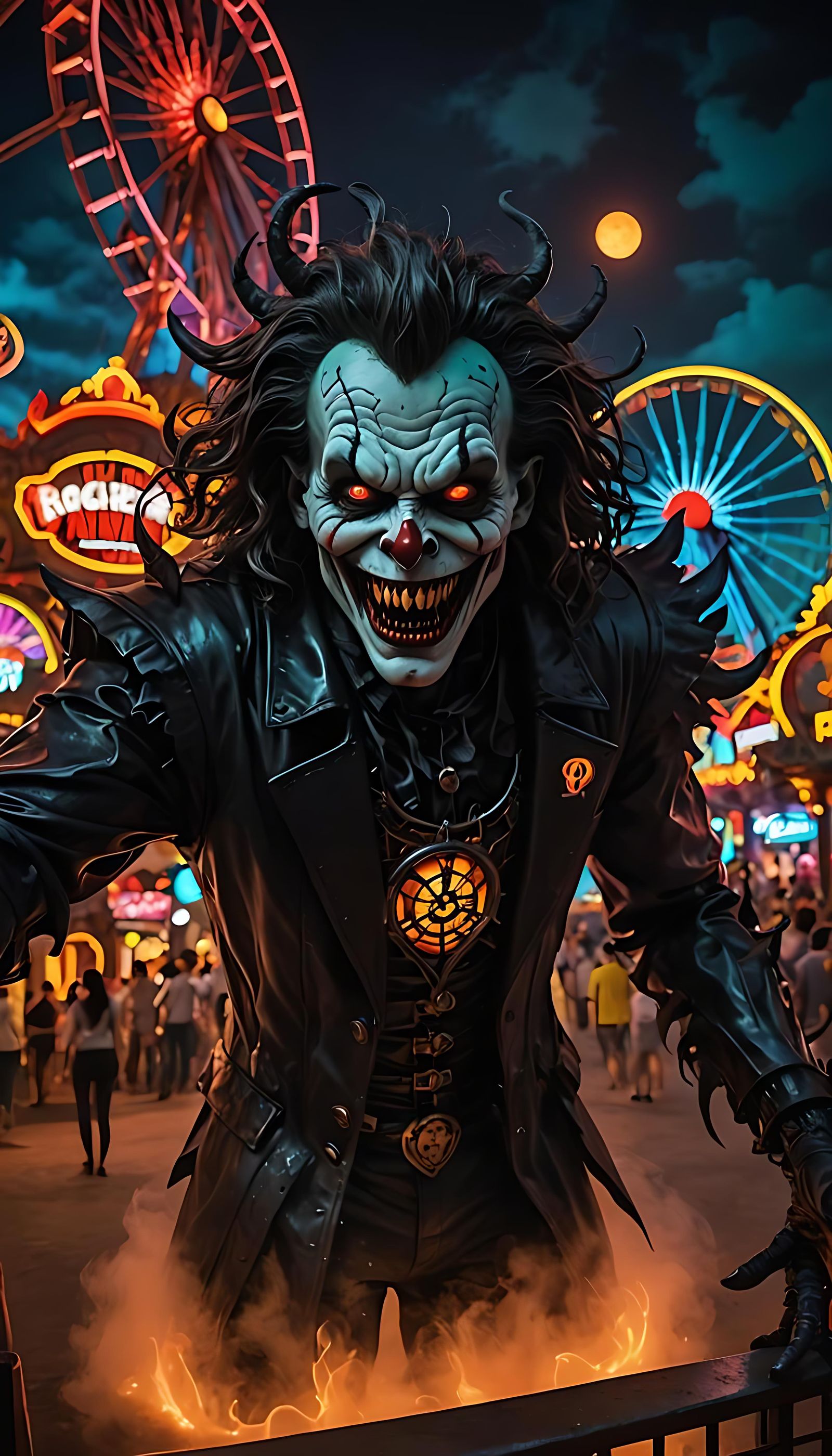 Welcome to the Devil's Carnival theme park!