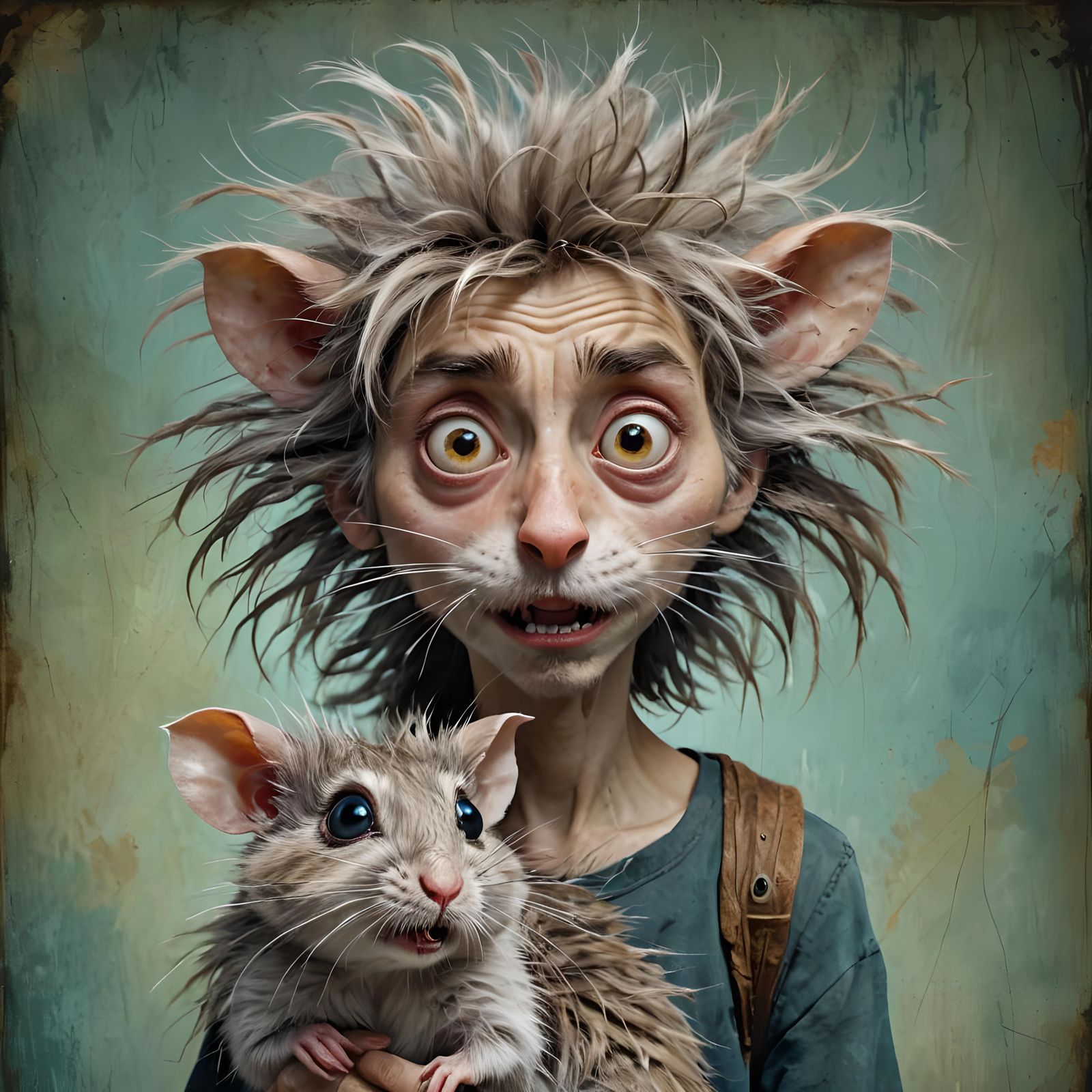 Its a crazy pic, bit eccentric