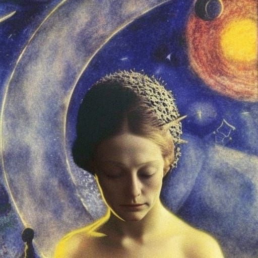 Mouse Leader: Sci-Fi Poster in Dystopian Style