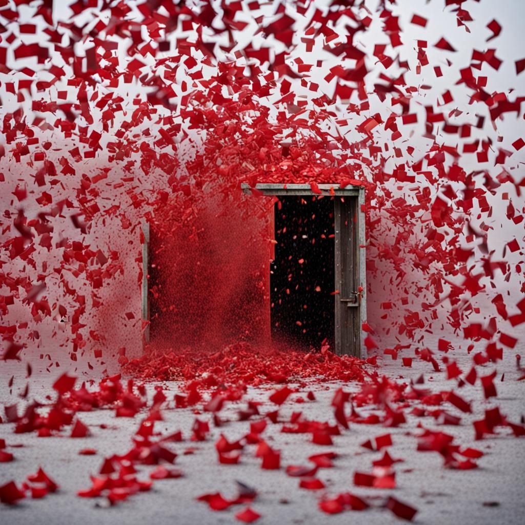 Second Circle of Hell: Confetti Rain on the Damned