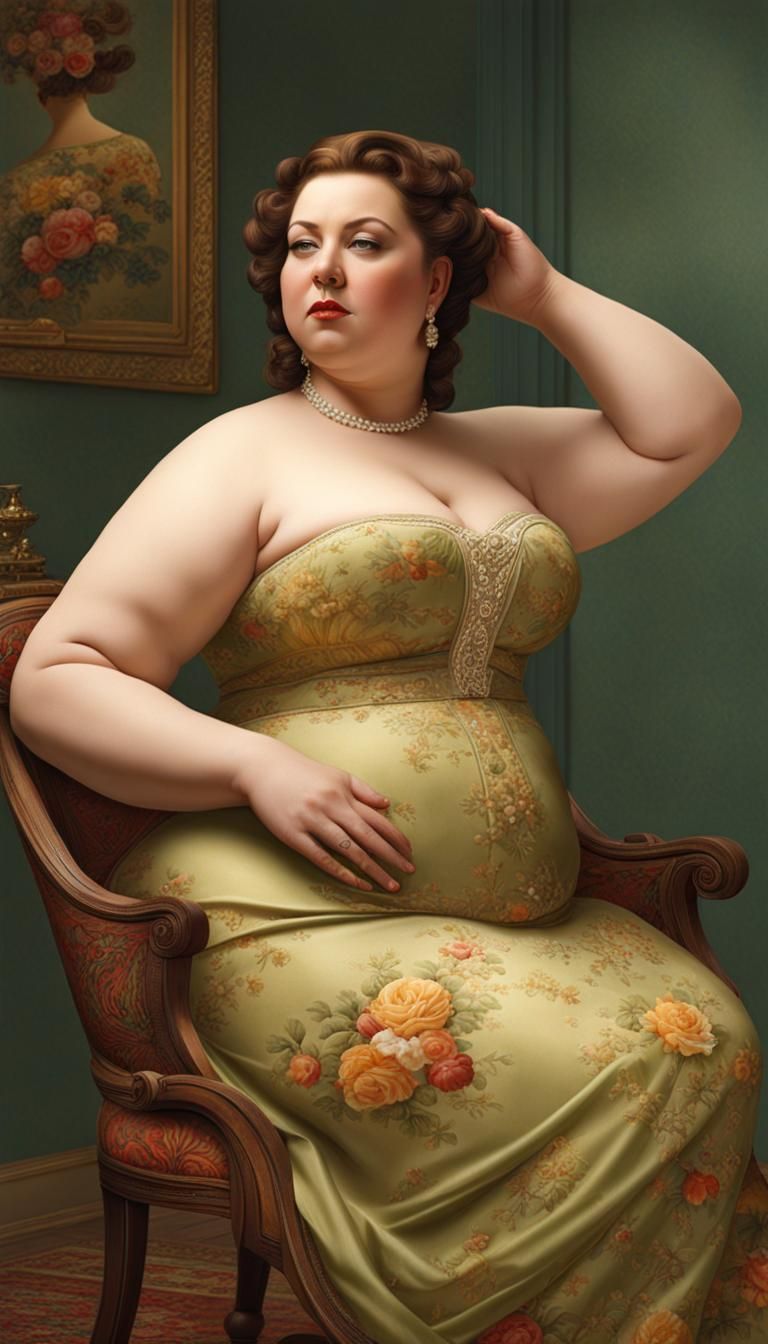 Anachronistic Woman in Ultrarealistic Photorealistic Style