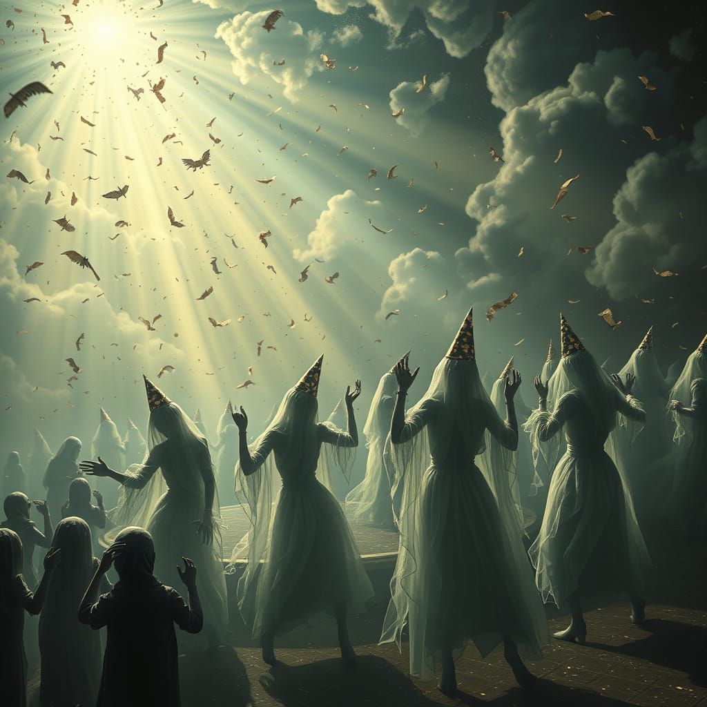 Haunted New Year's Ball with Spectral Dancers