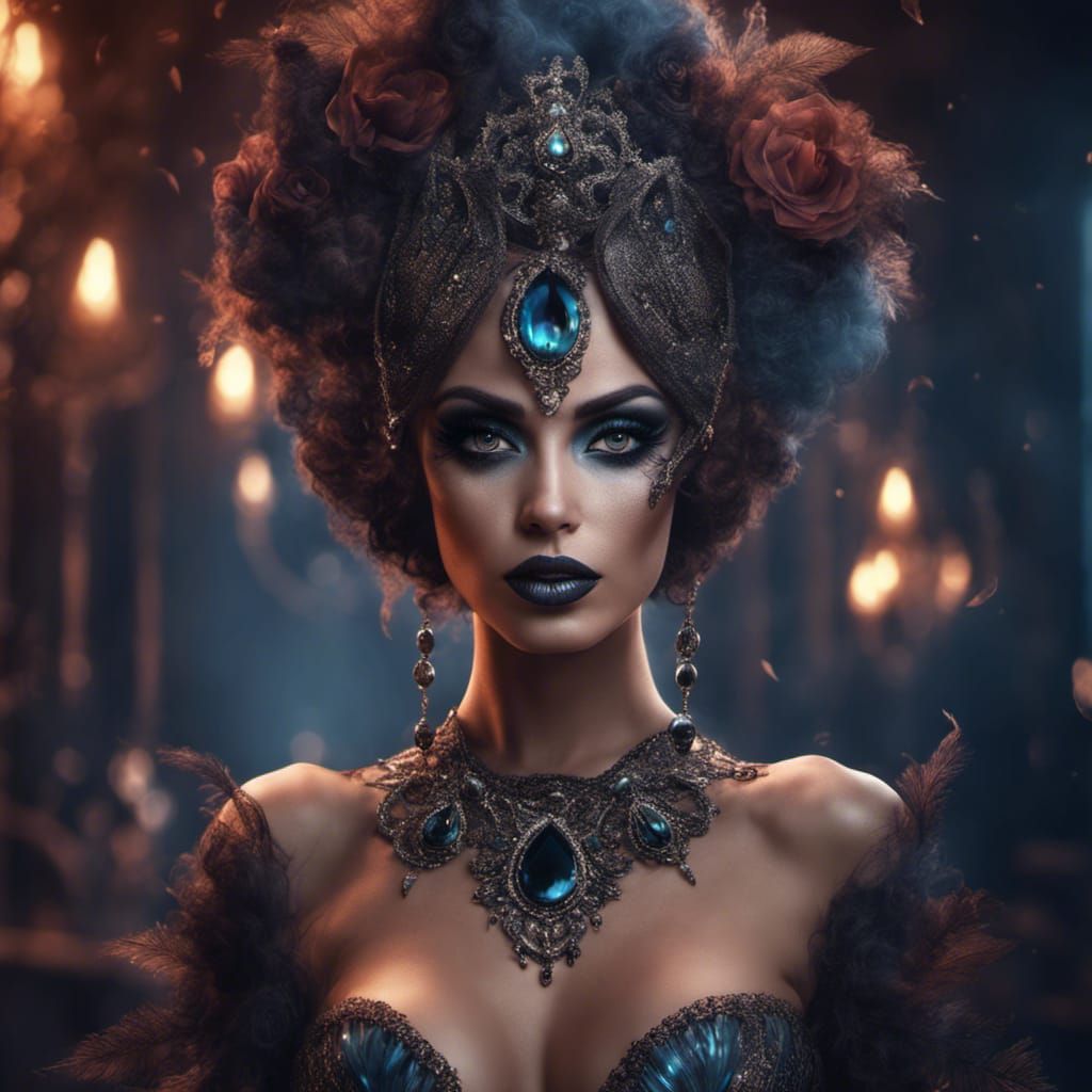 Sensual Smokey Eyes: Detailed Matte Painting