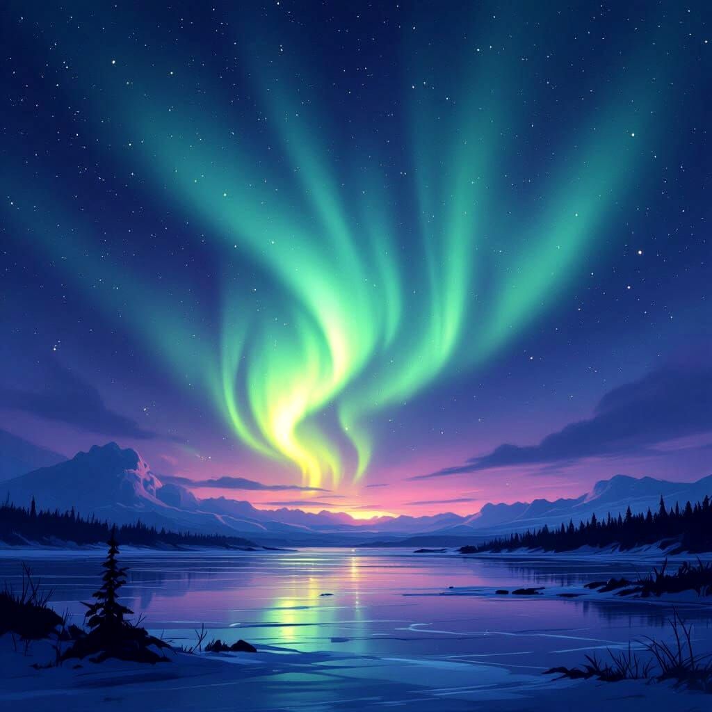 Spectacular Northern Lights Display