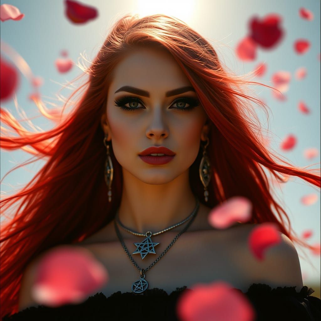 Goddess in Bloom, Cinematic Film Still