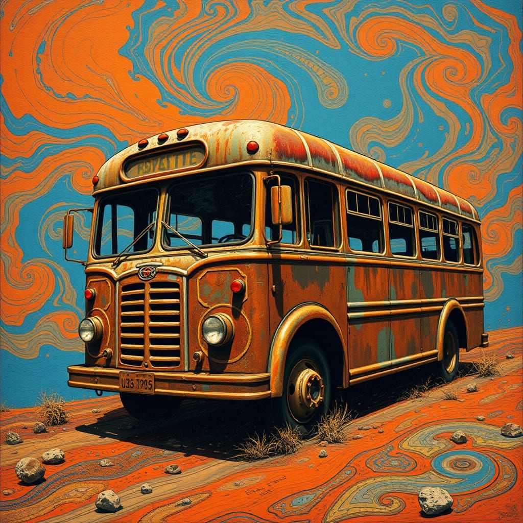 The Rusty, But Magic, Bus