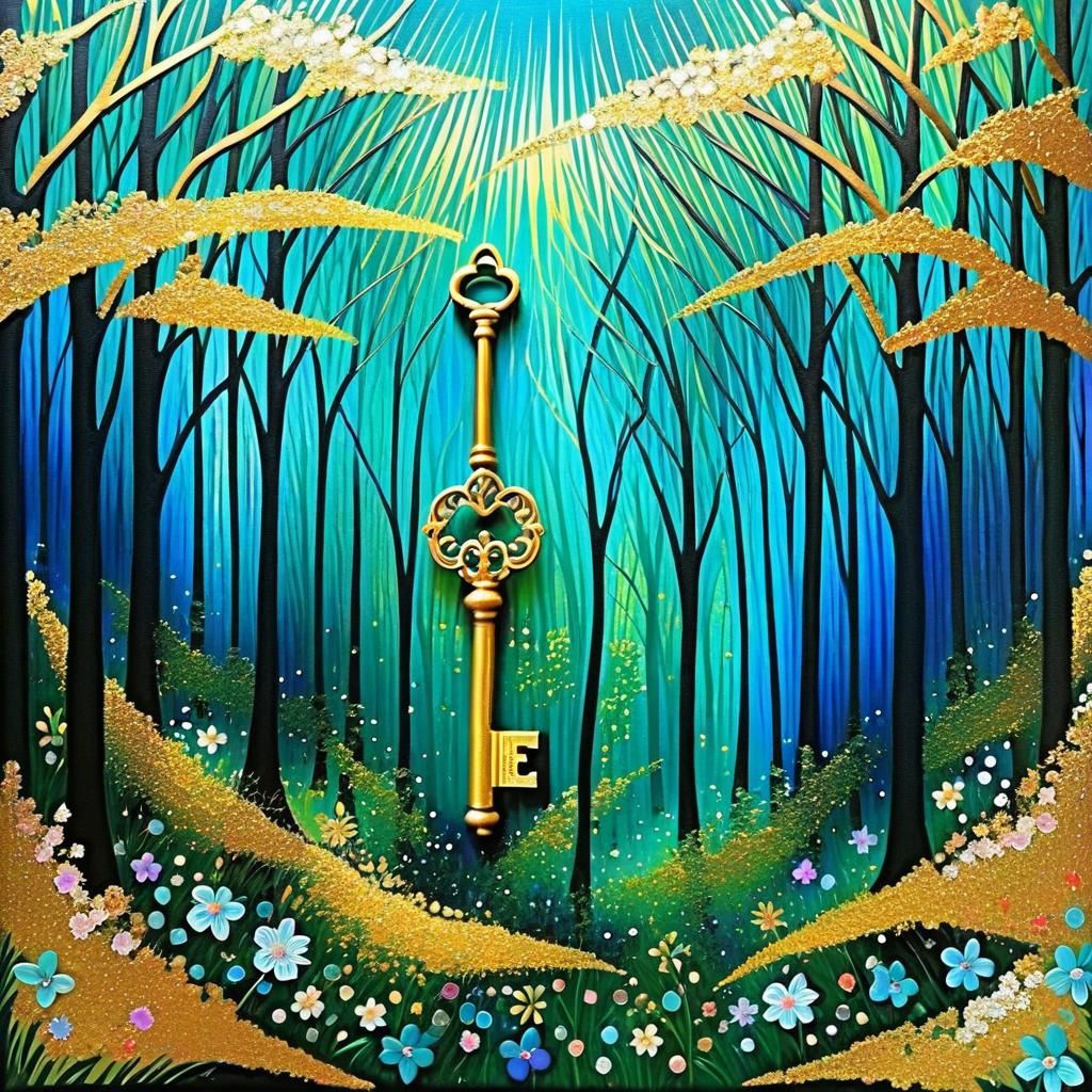 Ethereal Key to Whimsical Wonderland