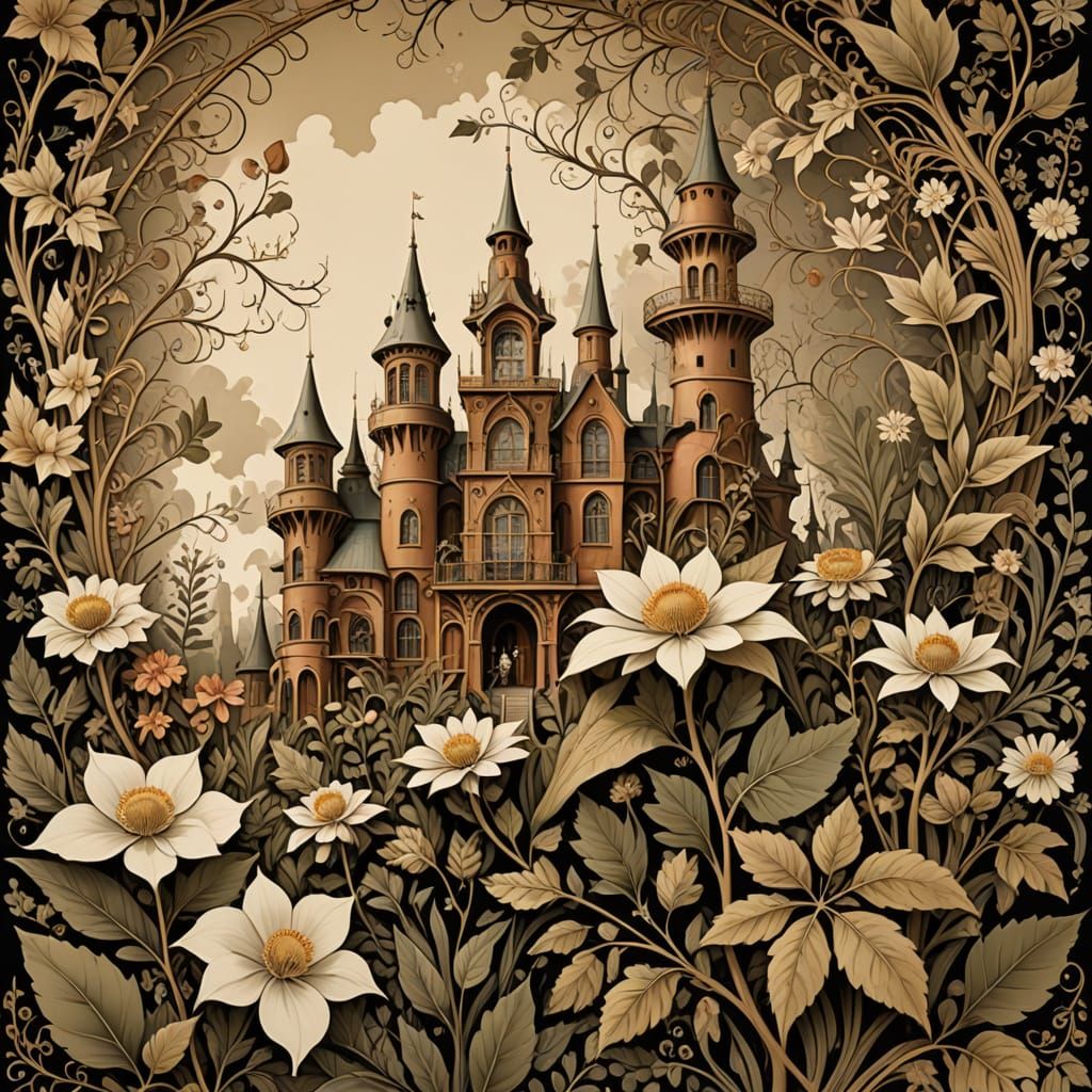 Fractured Botanical Constructivism in Industrial Assemblage