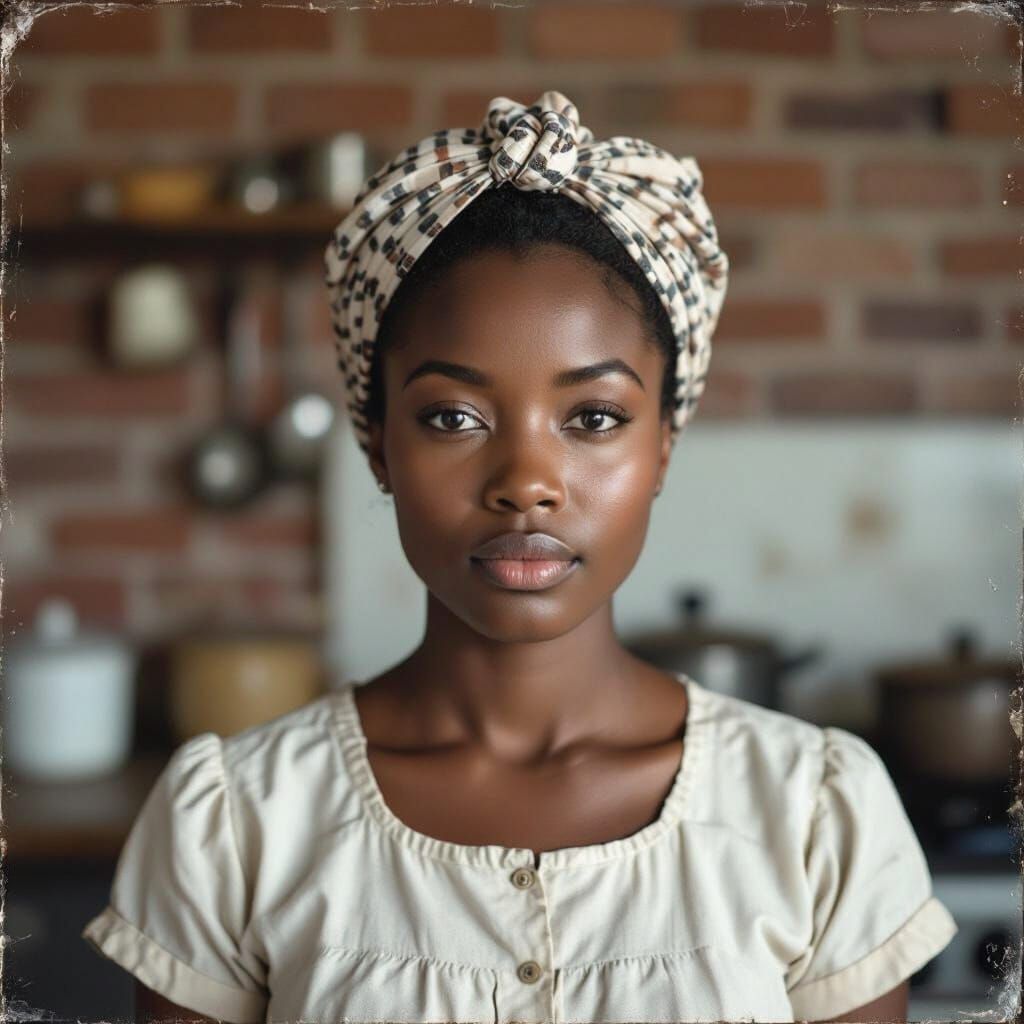 Black Woman in 1930s Style Photo