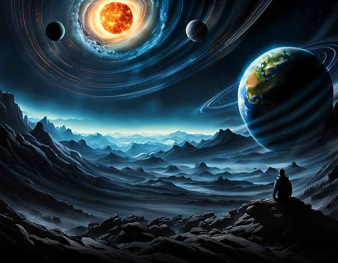 Dark Universe: Planets Rolling in Cosmic Horror