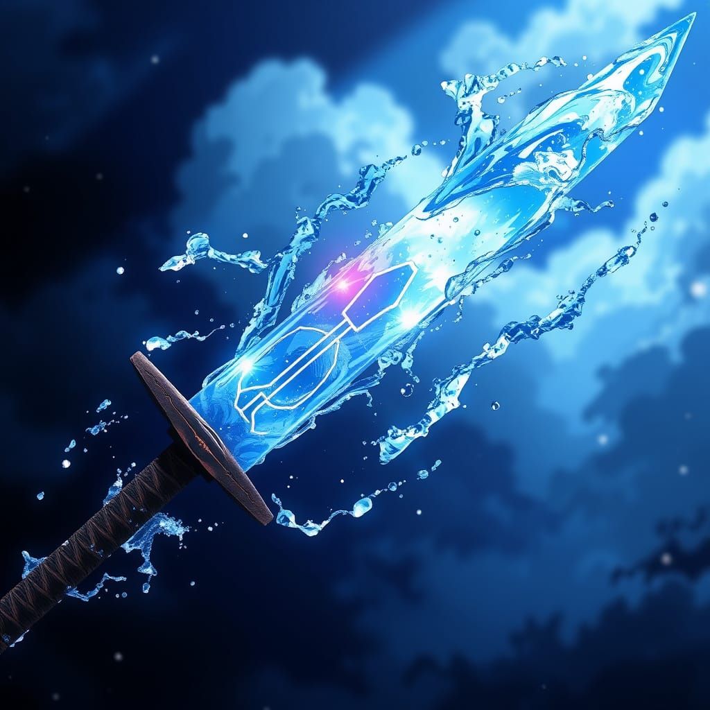 Ethereal Water Sword Concept Art