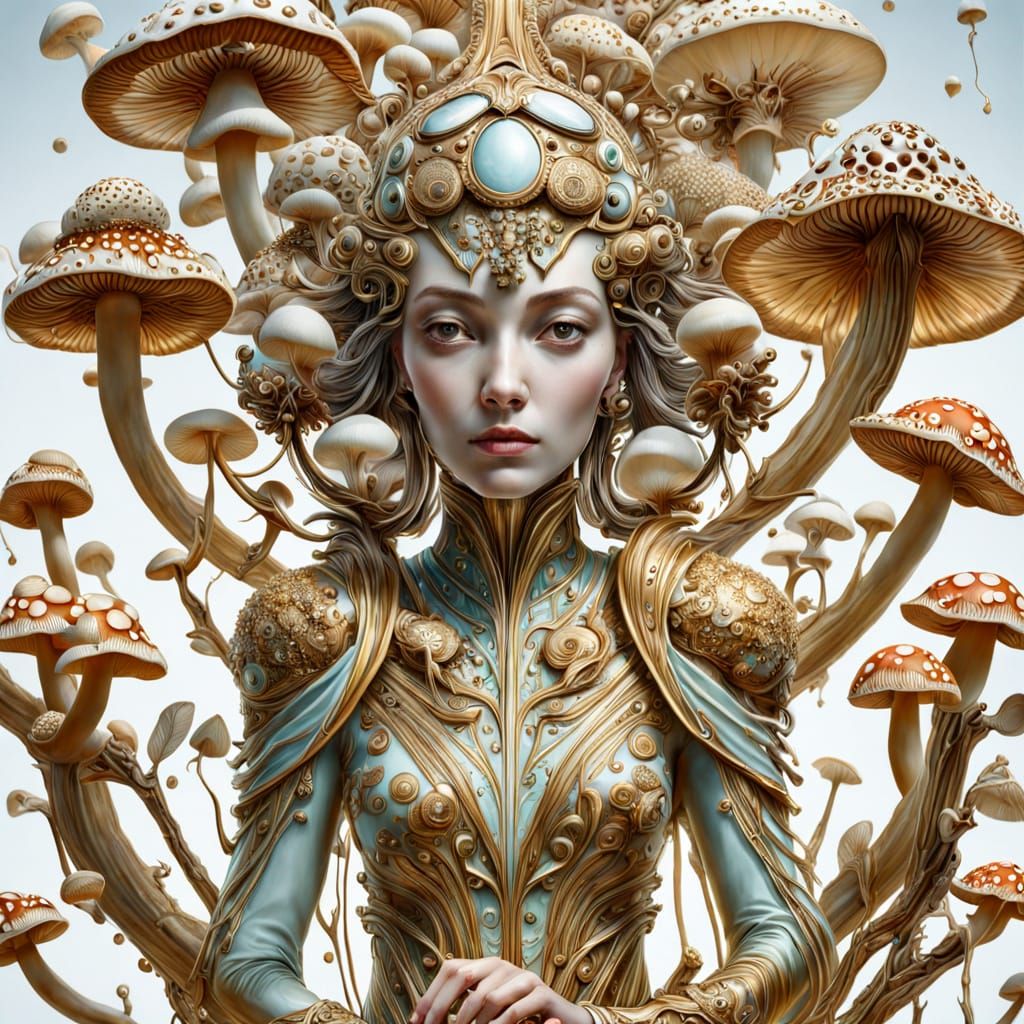 Fungi Girl 17291