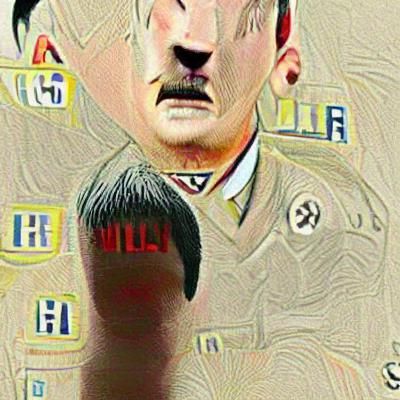AI Recreation: Image of Adolf Hitler