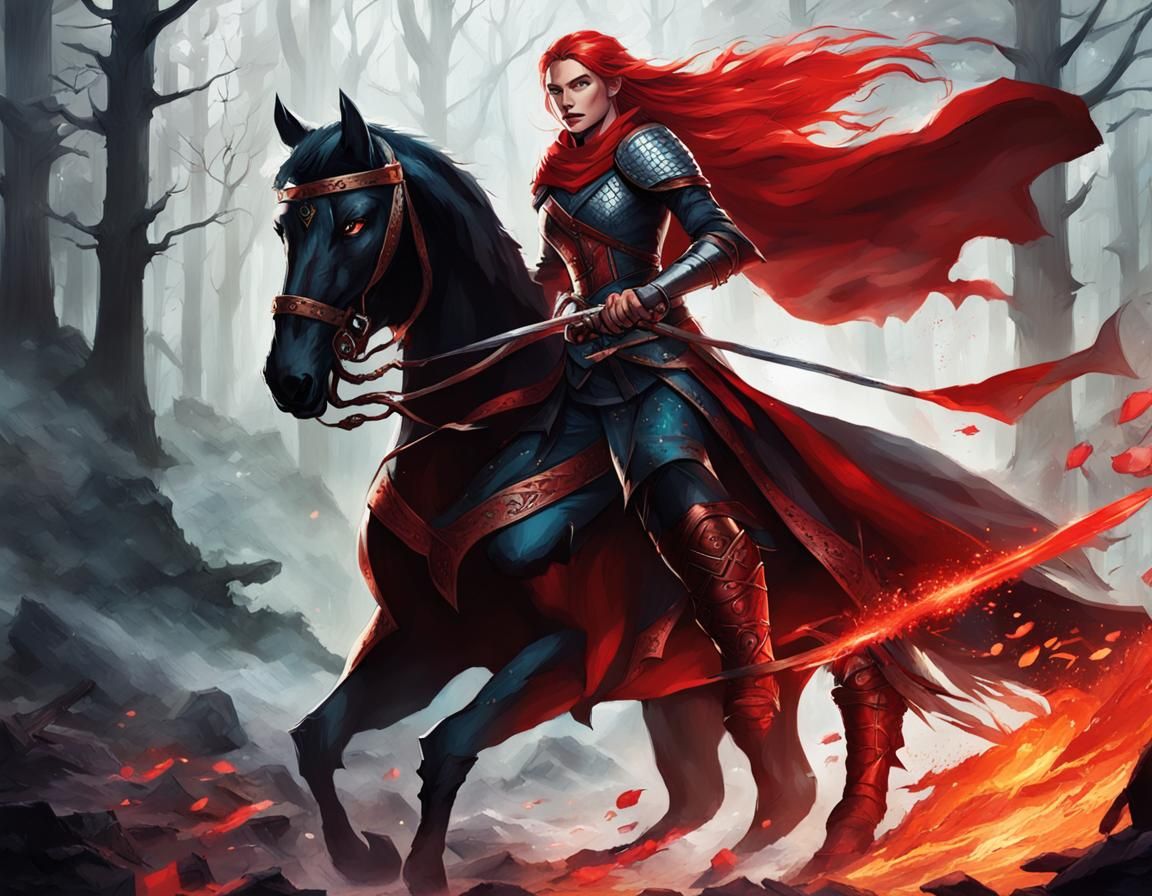 Scarlet Witcher Leads Superheroes on Enchanted Forest Quest