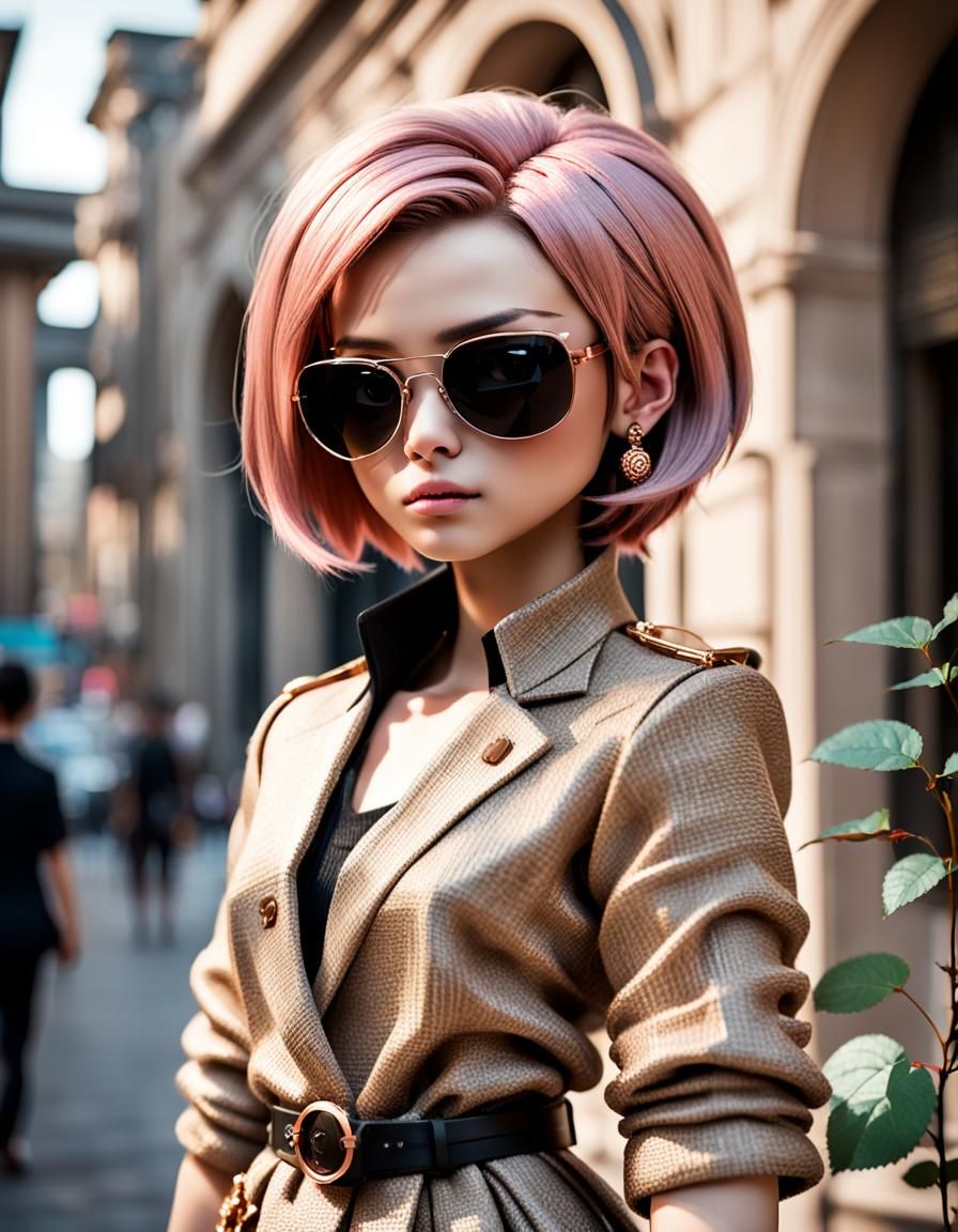 Hessian Wrapped Assassin in Office Attire