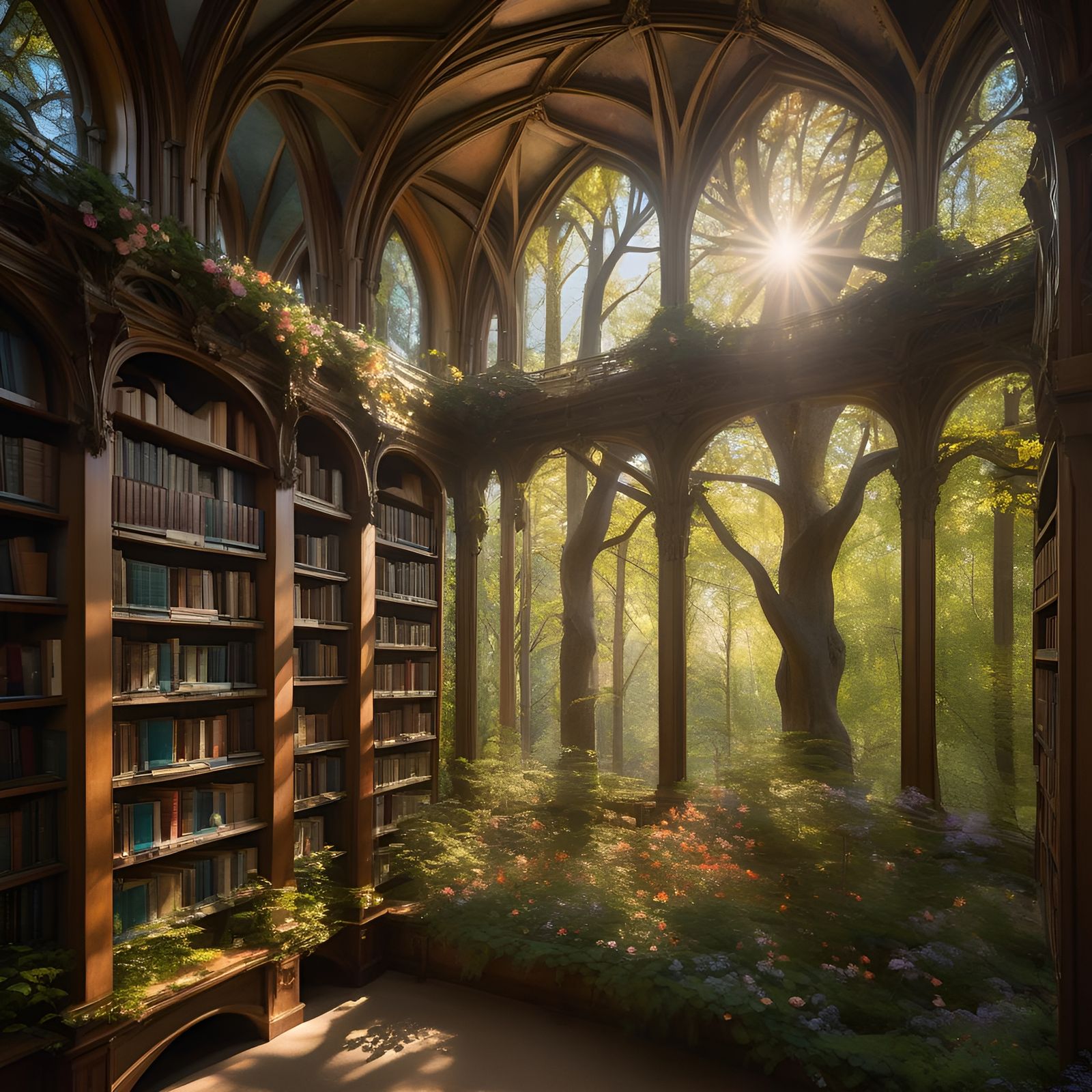 Library ; nature