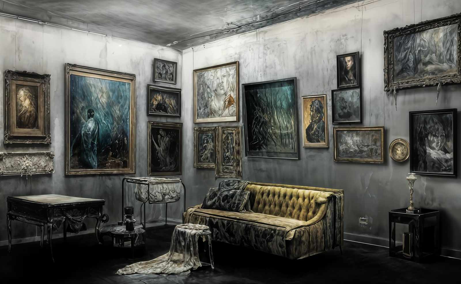 Run-down Old Local Museum seen sometime in the 1950s