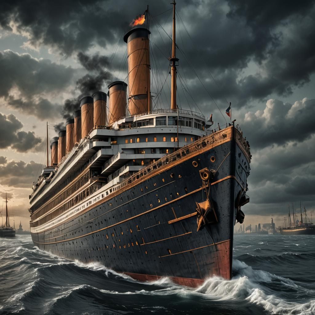 Hyperrealistic Titanic in High Definition