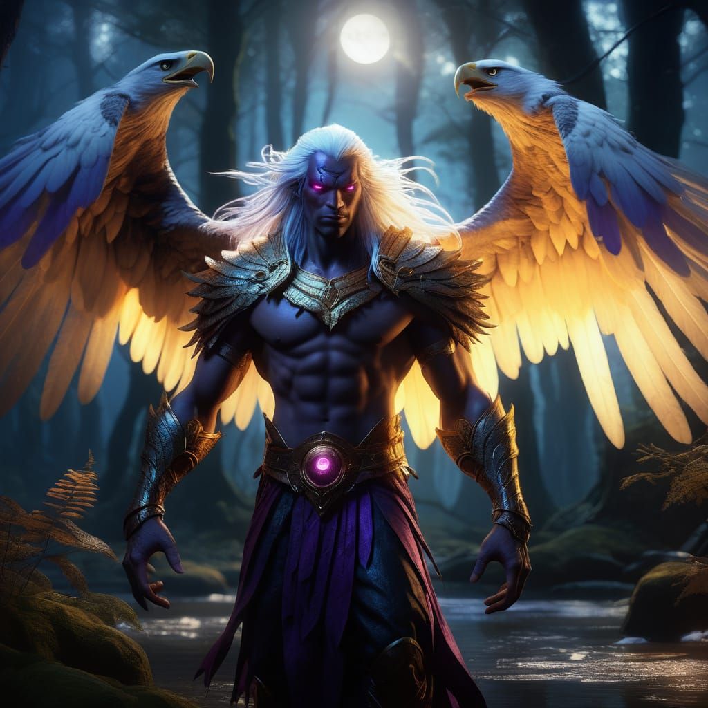 Ethereal Guardian of the Mystical Forest