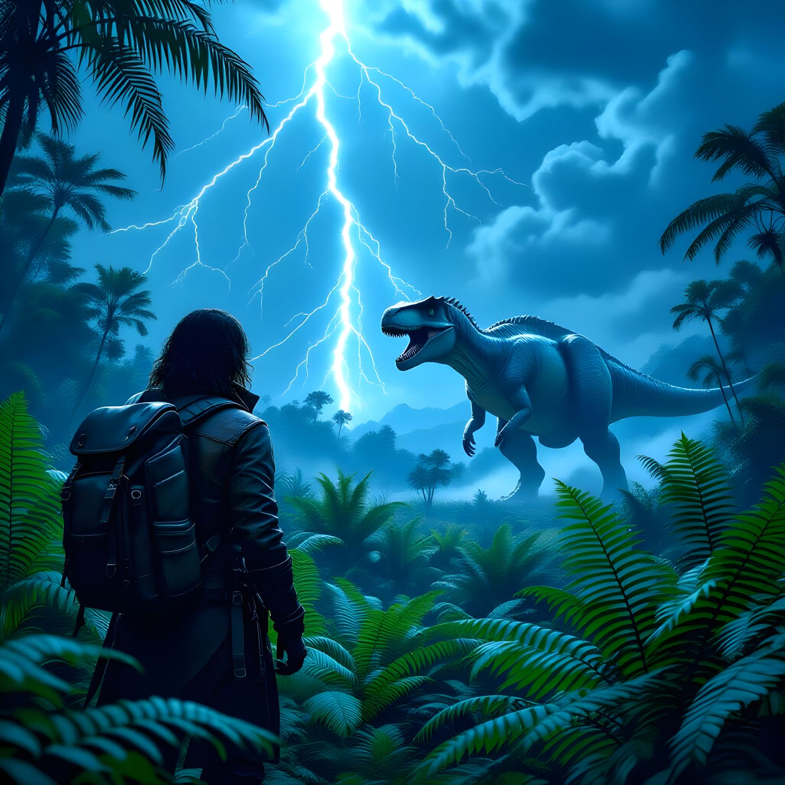 Time Traveler in the Jurassic Period