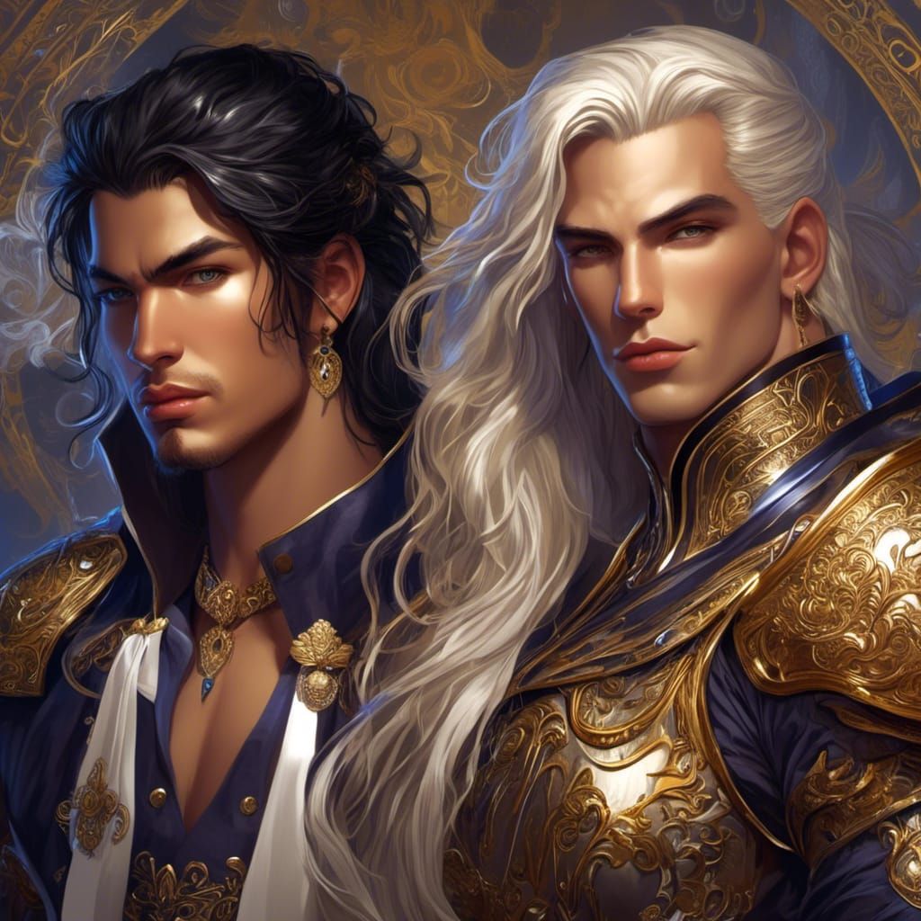 Two Princes: Dark Fantasy Concept Art