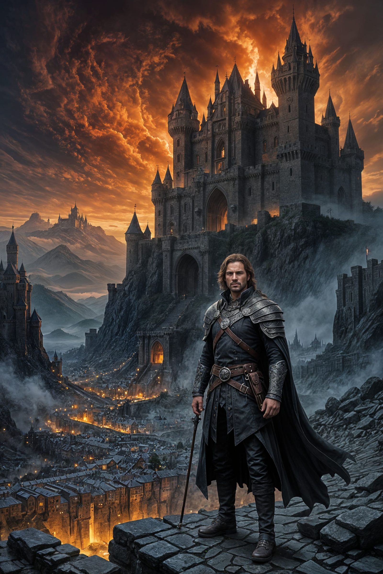 Castle Ablaze: Desolation in Roguelike Style