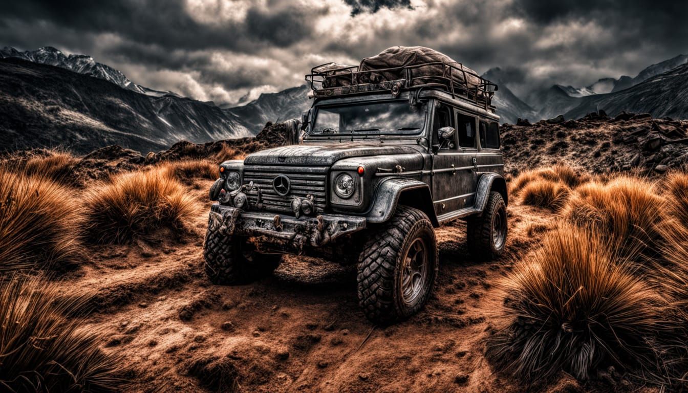 Moody Cinematic Image With Intricate Details