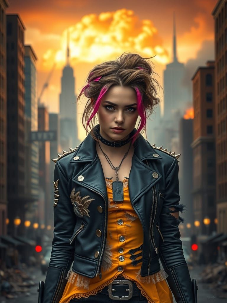 Post-Apocalyptic Punk Belle Stands Strong in New York City R...