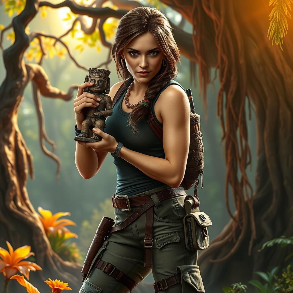 Cindy Croft - sister Lara Croft