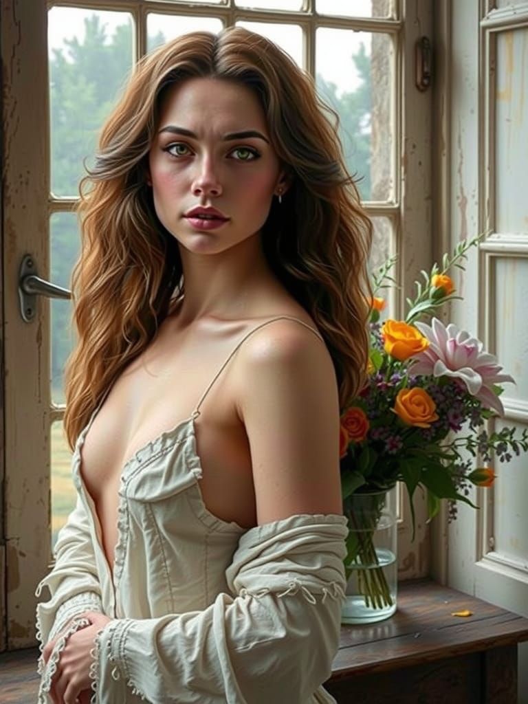 Majestic Werewolf in Moonlit Forest