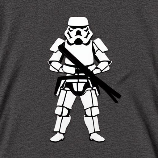 Samurai Stormtrooper Fusion Art