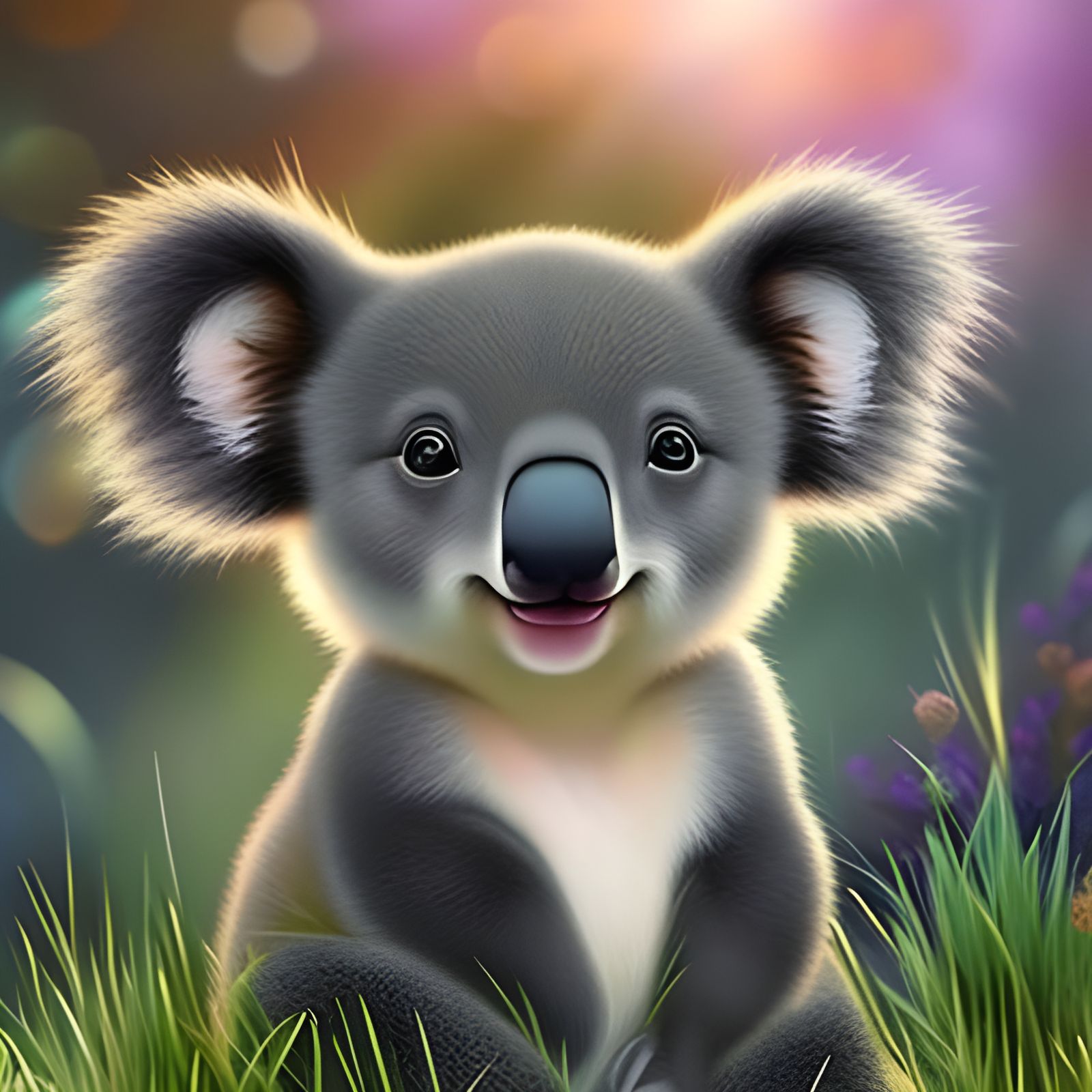 Cute Baby Koala Bear