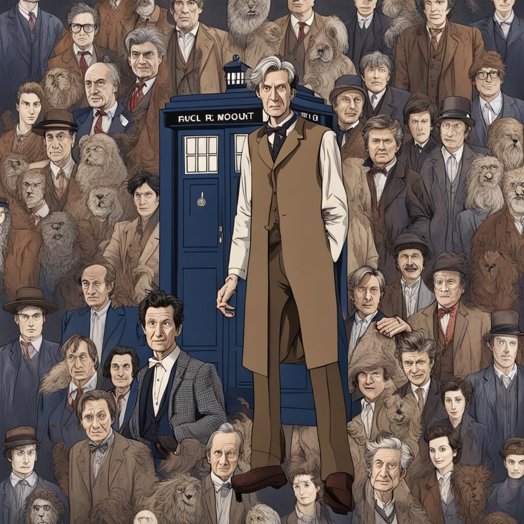 AI Image of Dr. Who Concept