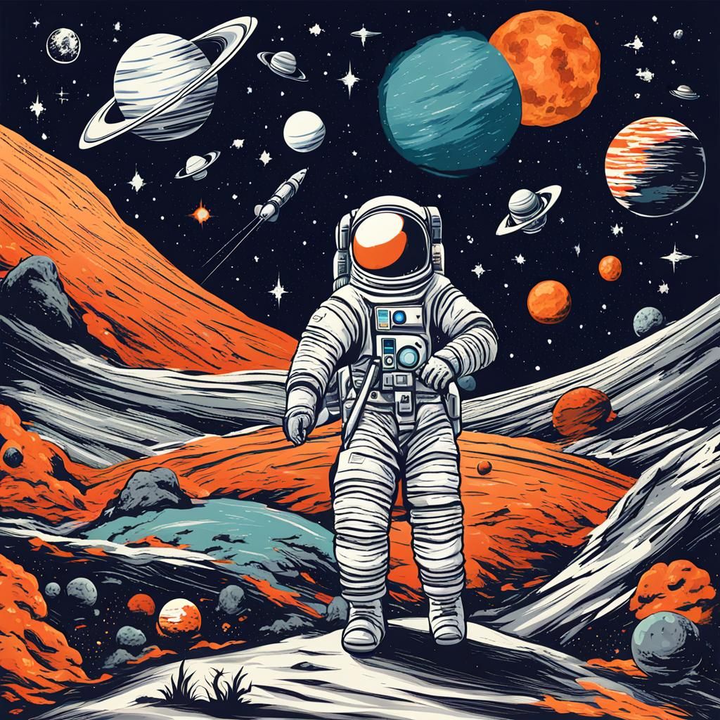 Limitless Expanse of Deep Outer Space