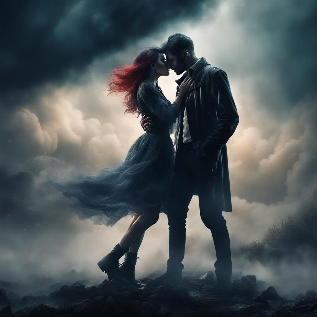 Passionate Encounter: Kissing and Stabbing in Dark Fantasy