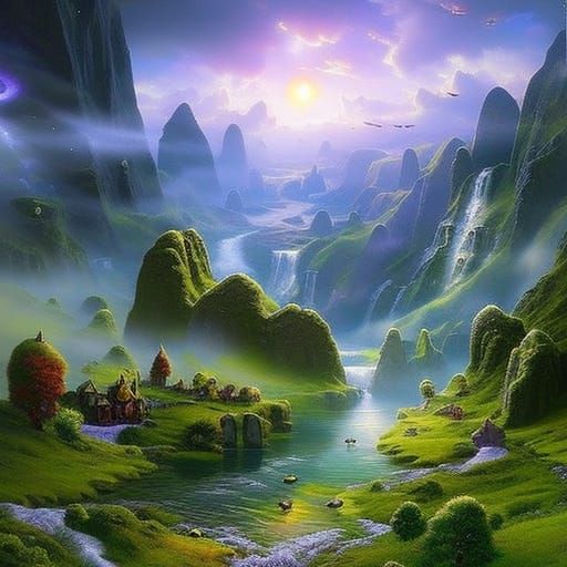 Teletubbies Epic Battle: High Contrast, Detailed