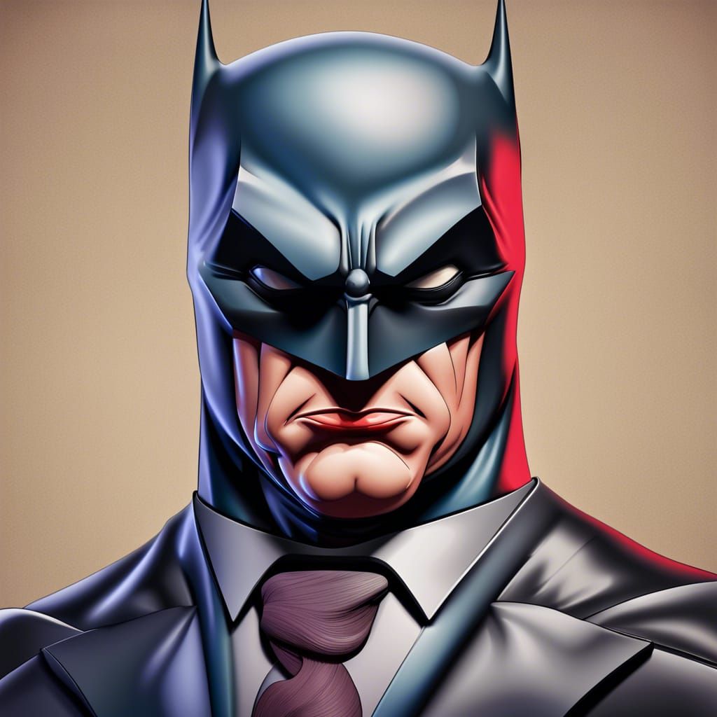 Theme Park Caricature: Batman