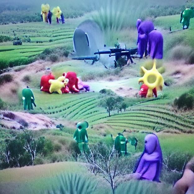 Teletubbies' Traumatic Vietnam Flashbacks