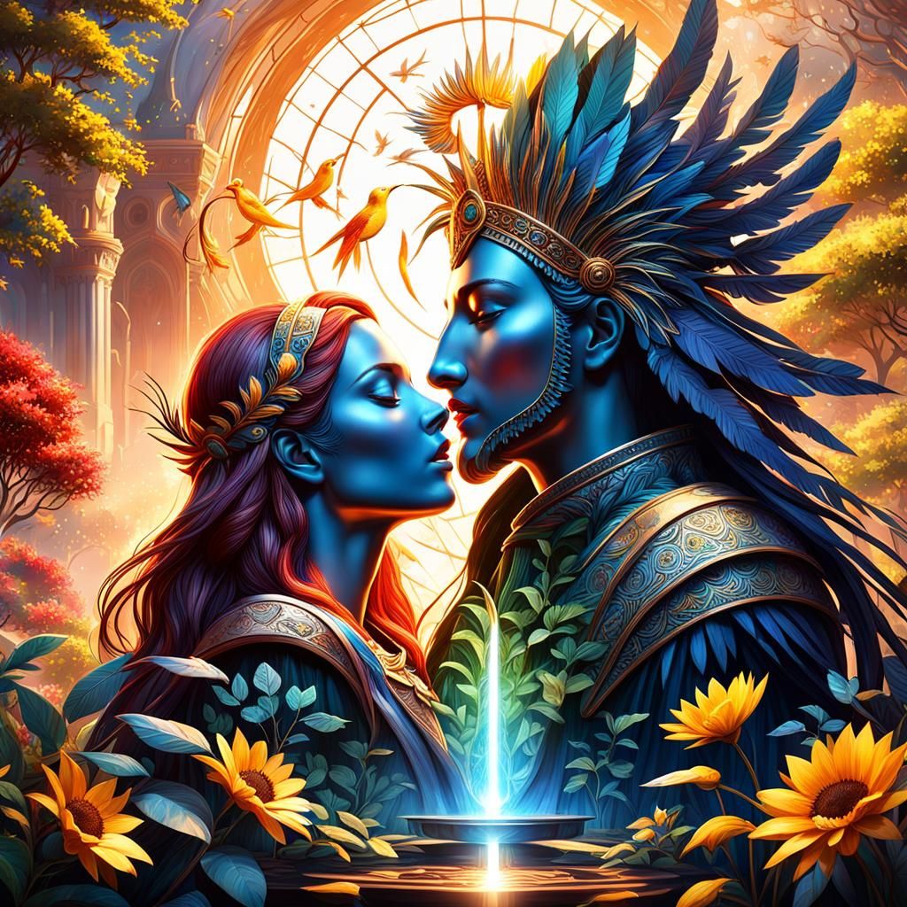 Sun-Kissed Garden: A Matte Painting in Unreal Engine