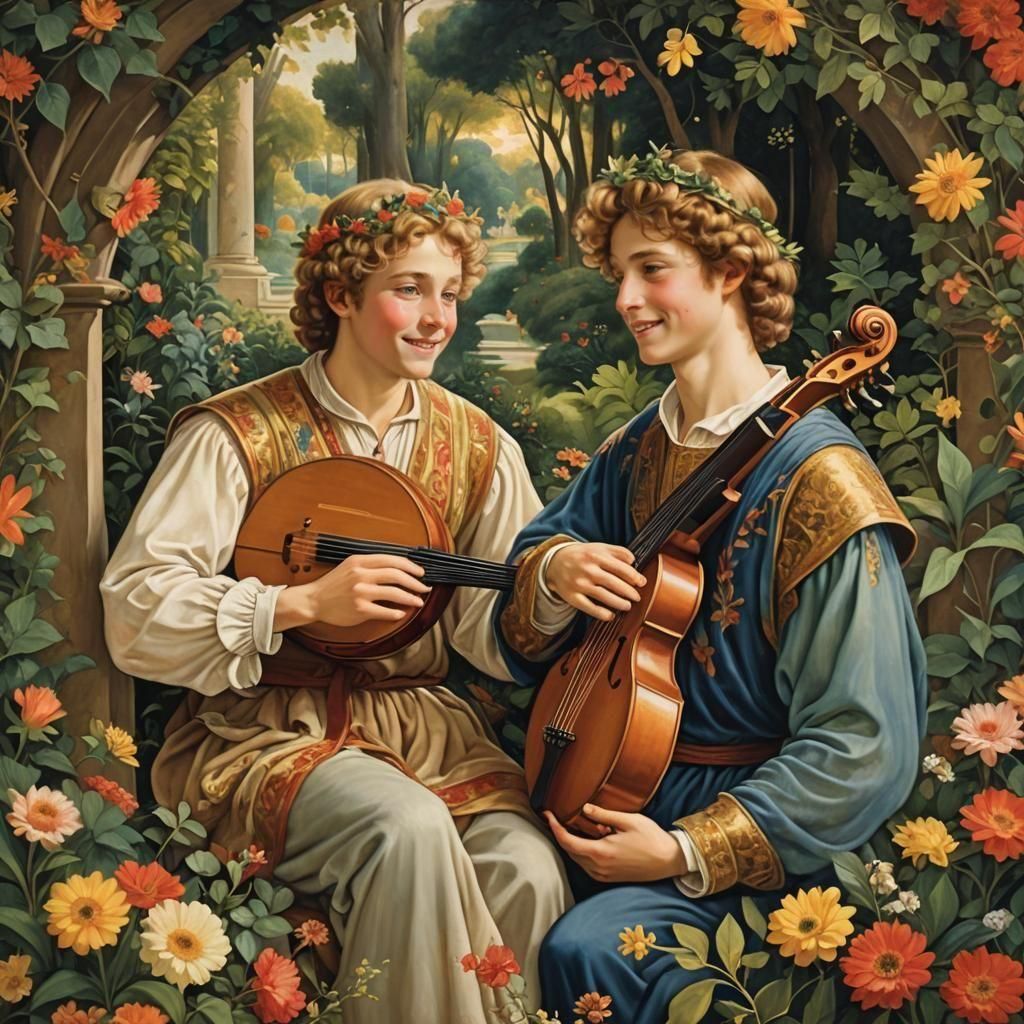 David and Jonathan: A Radiant Depiction of Youth