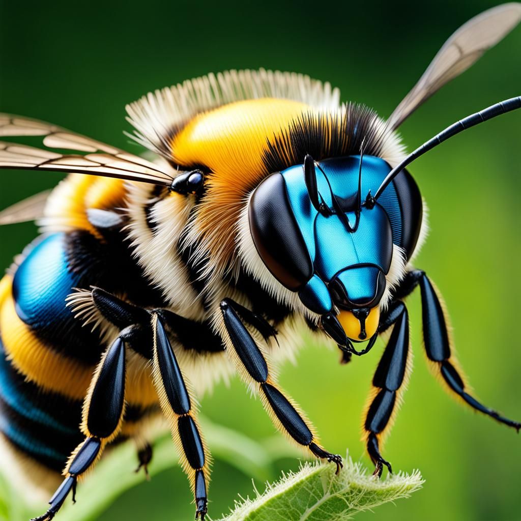 Realistic bee.