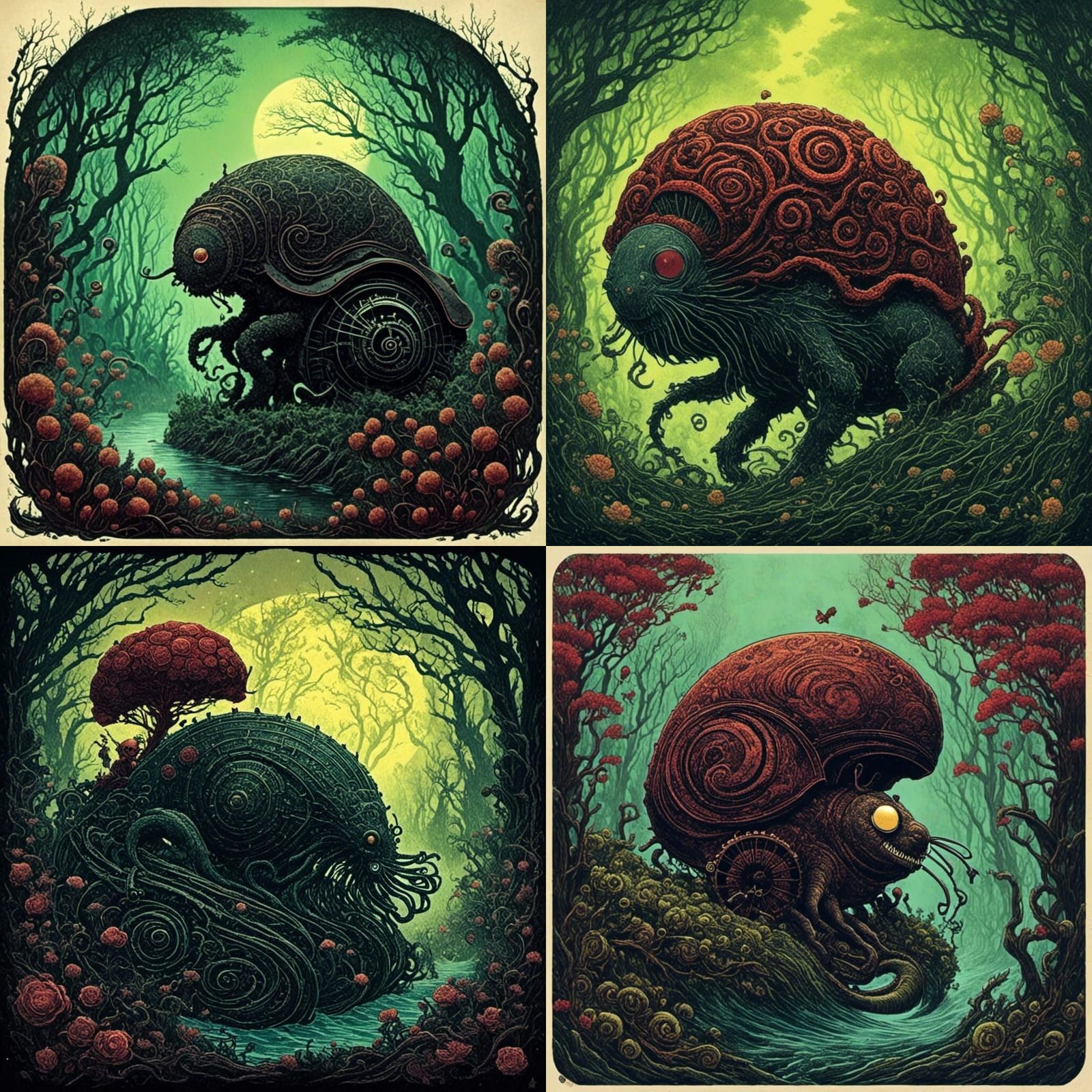 swamp thing <lora:Nightmare Engine:1.0> <lora:Cicada Song:1....