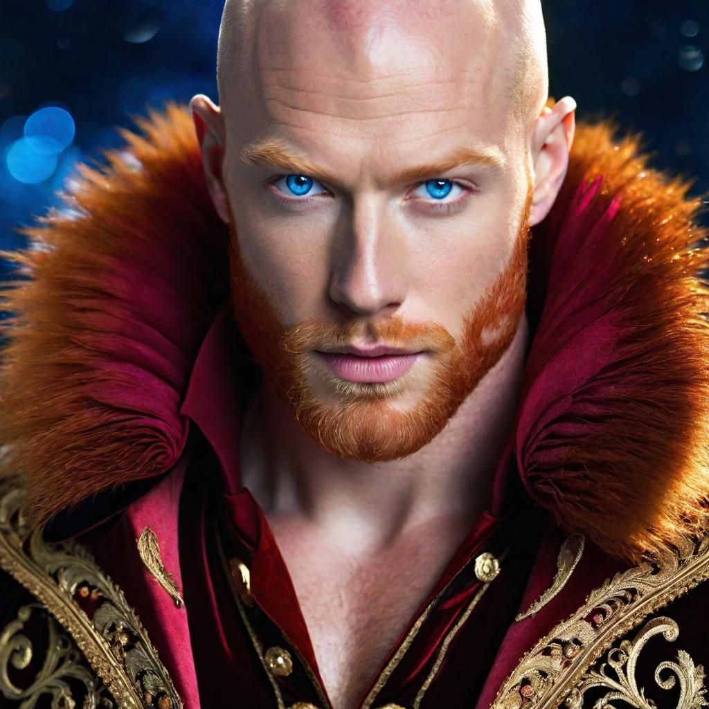 Beautiful ginger man