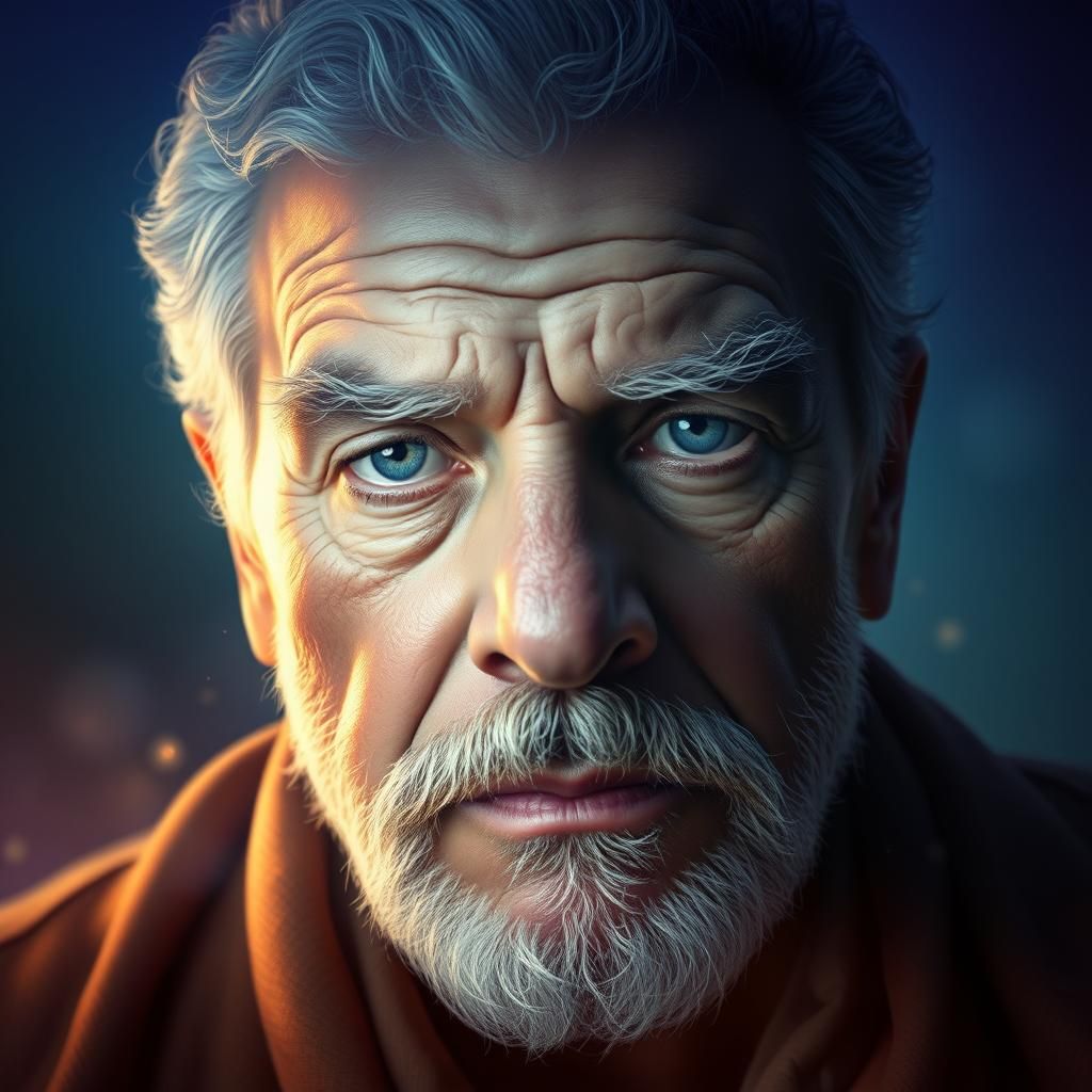 James Earl Jones Portrait in Ethereal Light