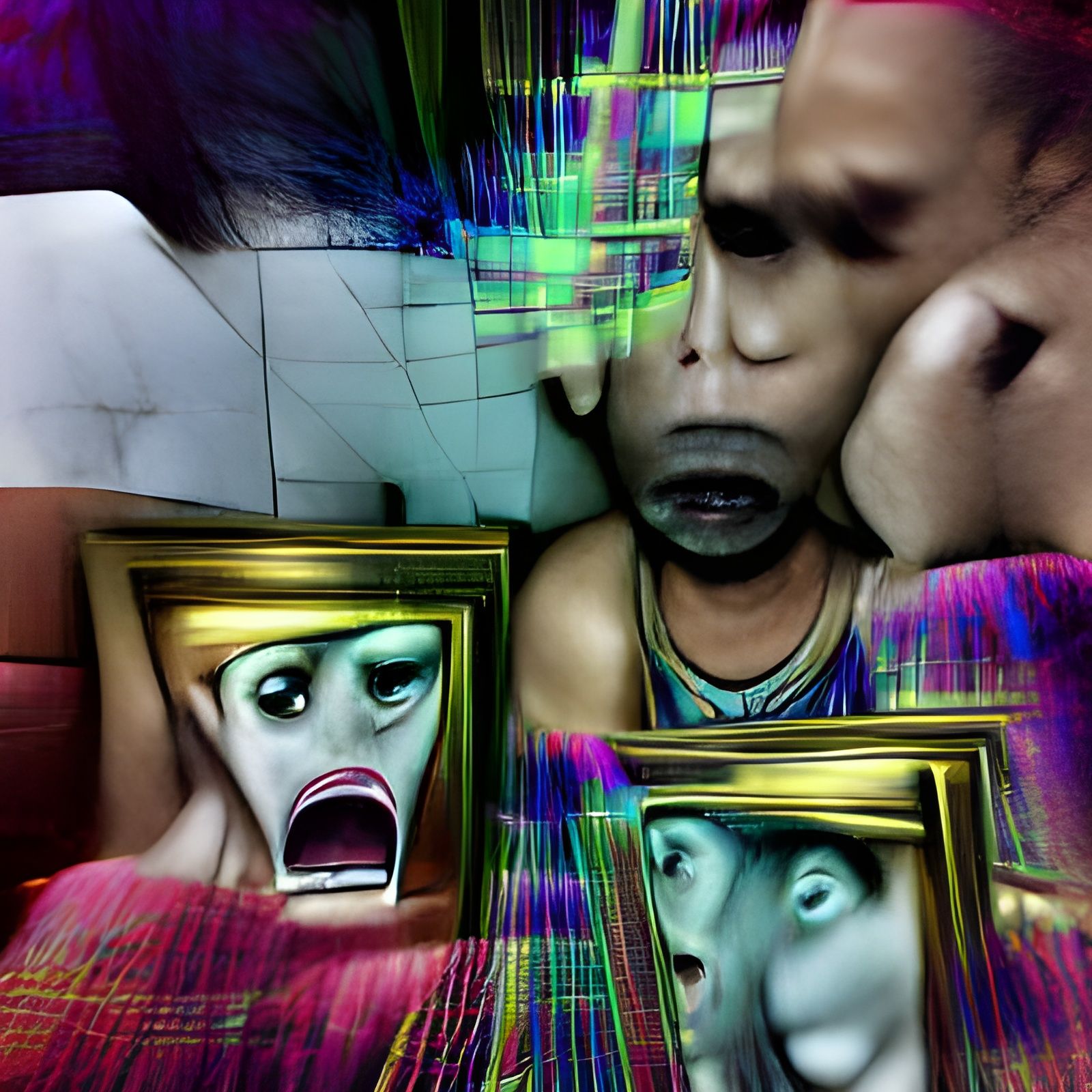 AI Generated Schizo Moment