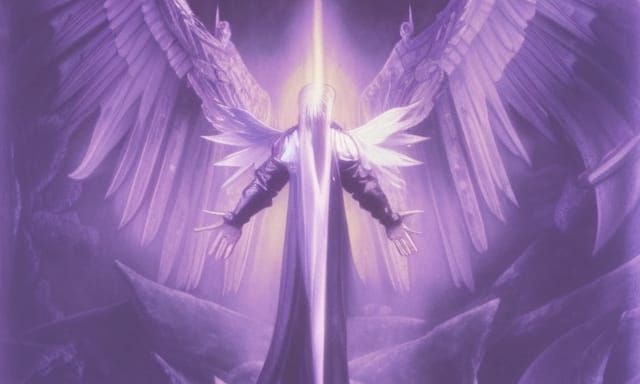 One Winged Angel in Baroque Style