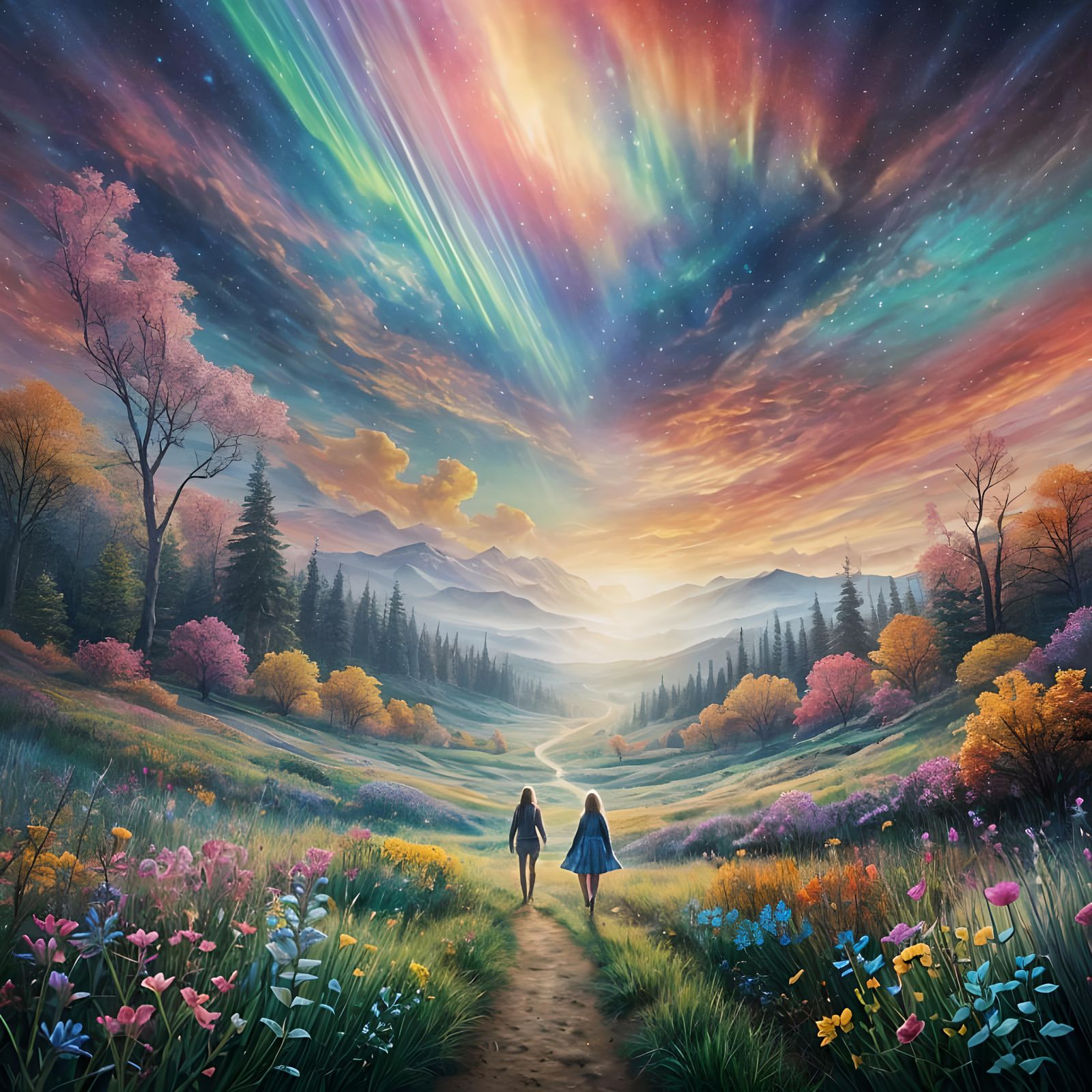 Envision a digital masterpiece that captures the essence of ‘Ethereal Dreamscape’. Imagine a surreal world where the sky...