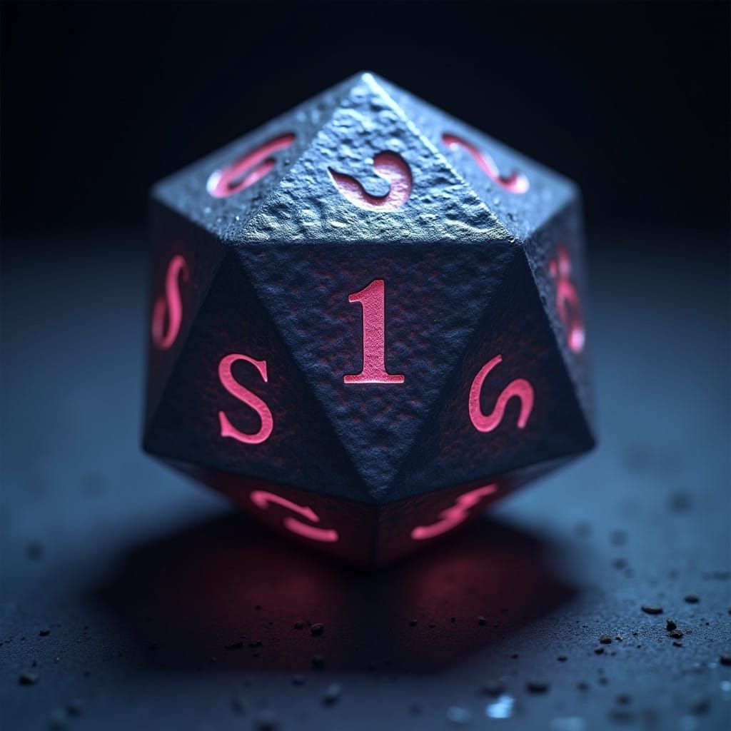 God of the Worn 20-Sided Die