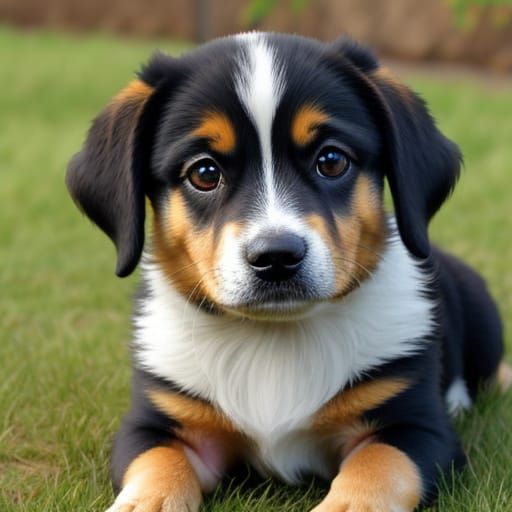 Adorable Cute Dog Portrait